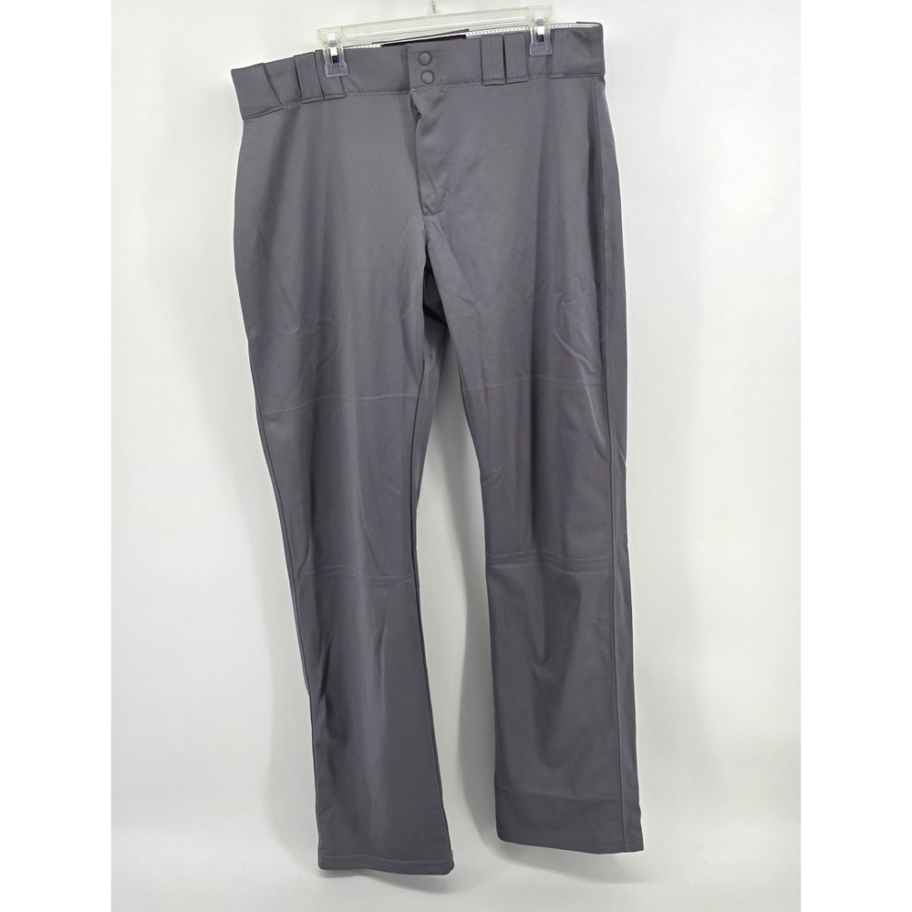 Under Armour Mens XL Baseball Pants Gray Loose Fit Athletic Sports Bottoms